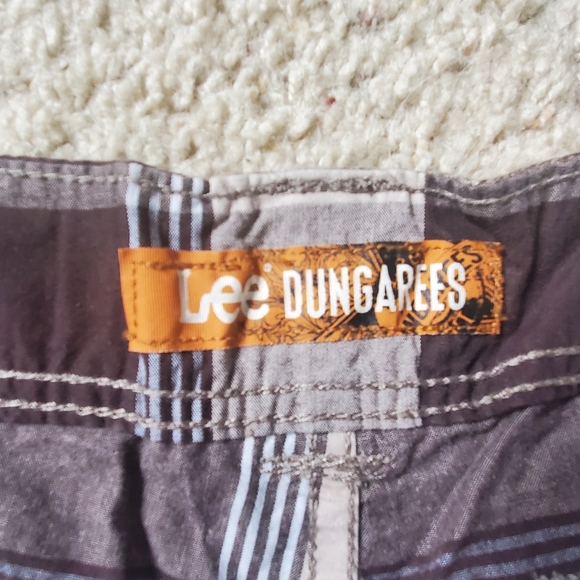 Mens Lee Dungaree Cargo Shorts - Picture 3 of 5